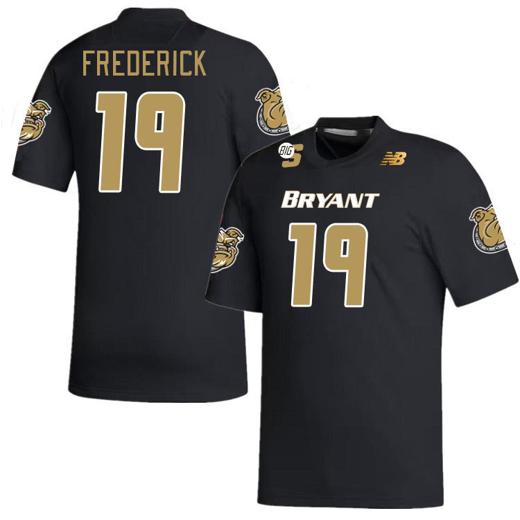 Men-Youth #19 Anthony Frederick Bryant Bulldogs 2023 College Football Jerseys Stitched-Black
